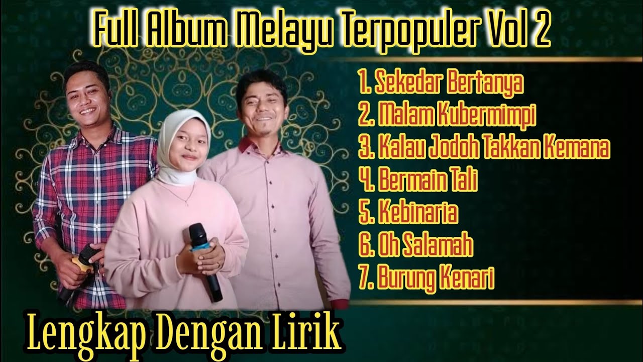 Dendang Melayu Tembang Kenangan Cover Lirik