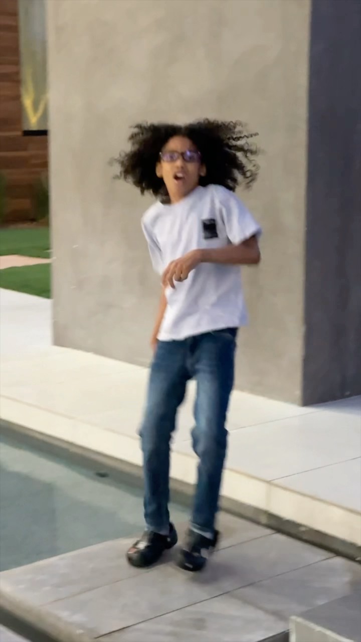I threw a haunted creepy doll into the pool and my family did this… #shorts