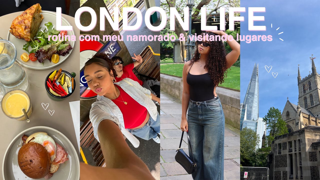 VLOG DE VIAGEM: minha vida em LONDRES com meu namorado ✨🇬🇧🧘🏽‍♀️