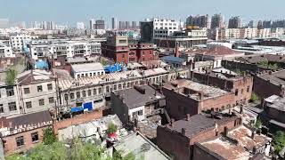 DRONE FOOTAGE - Daowai District, Harbin, China