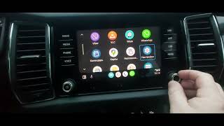 Skoda KODIAQ. Android Auto.