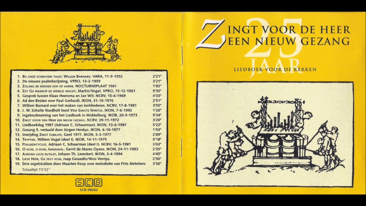 Zingt voor de Heer een nieuw gezang Liedboek voor de kerken 25 jaar