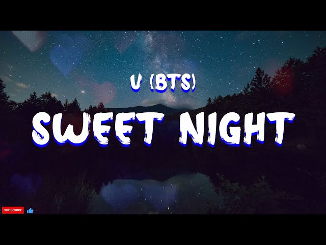 Taehyung sweet night bts quotes💜  Bts quotes, Bts lyric, Bts song lyrics