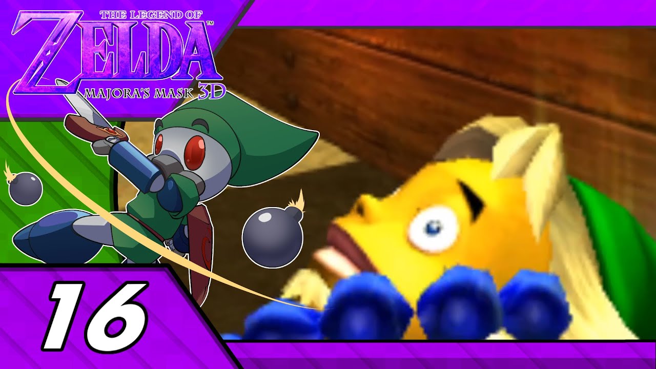 The Legend of Zelda: Majora's Mask 3D #16- Goron Link Needs an Adult ...