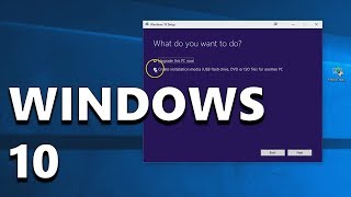 how to install windows 10 using a usb drive or dvd