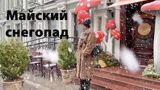 ВЕСЕННИЙ СНЕГОПАД