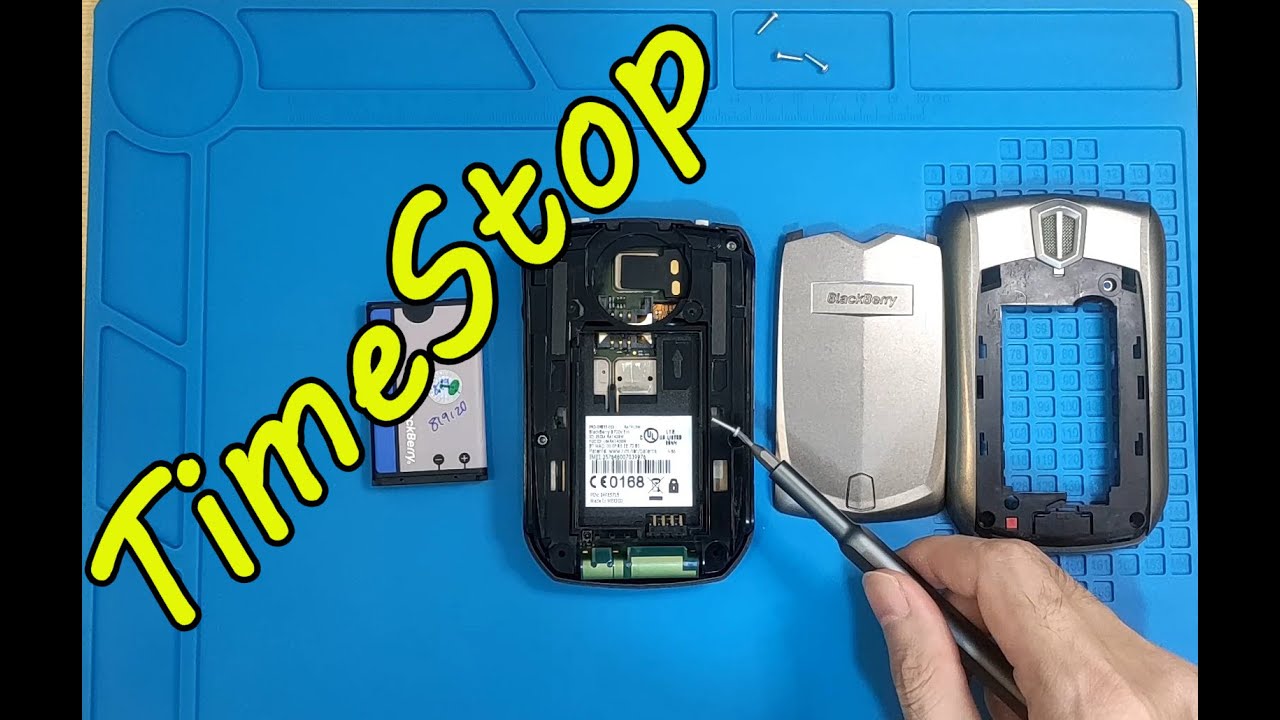 Blackberry How to - Disassemble a Blackberry 8700/8707 (timestop)