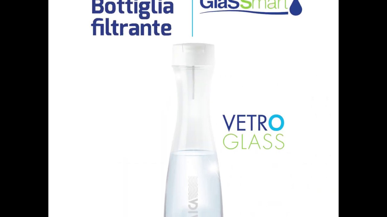 Bottiglia filtrante in vetro GlaSSmart™ - Laica 