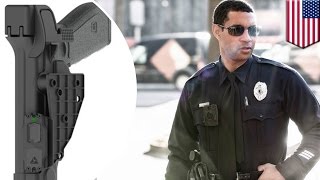 Police cams are triggered to record automatically with new technology Signal Sidearm - TomoNews
