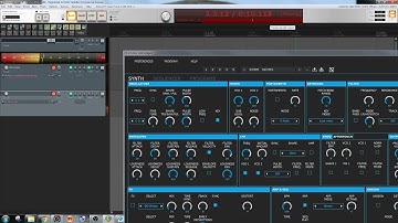 Codeknobs OB-6 editor midiclock sync and record keyboard input