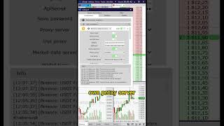 Proxy server in the CScalp FREE day trading terminal| Subscribe for more! screenshot 5