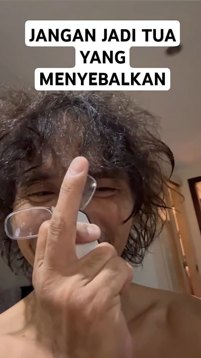 kaka Slank menolak tua