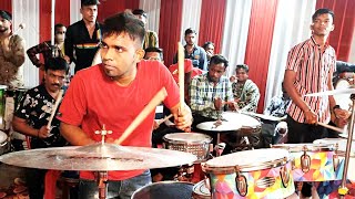 LOVELY MUSICAL GROUP DOMBIVLI | Roto Play On Marathi Song By Rahul Kavatkar | Rahul Drummer.