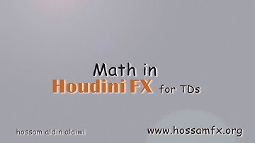 Math in Houdini FX  commercial training Trailer
