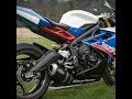 Triumph Daytona 675 exhaust sound and ride compilation