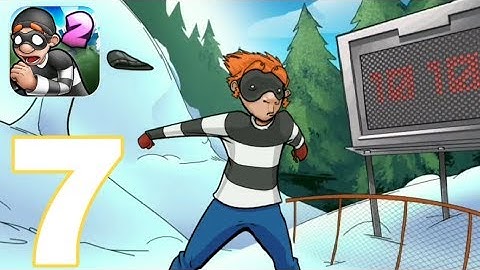 Robbery Bob 2 - Pilfer Peak  levels -1 - 10  Gameplay Walkthrough PART 7 (iOS, Android)