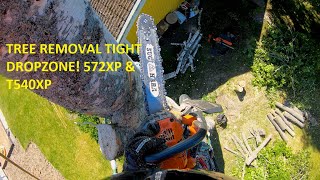Arborist climbing and rigging with small dropzone | Special guest | Husqvarna 572XP T540XP by patkarlsson 19,219 views 1 year ago 27 minutes