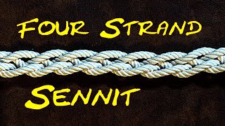 How to Tie a Four Strand French Sennit or Braid