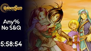 Golden Sun: The Lost Age - Any% No S&Q Speedrun - 5:58:54