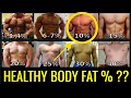 What Is A Healthy Body Fat Percentage For Men? (Charts & Ranges)