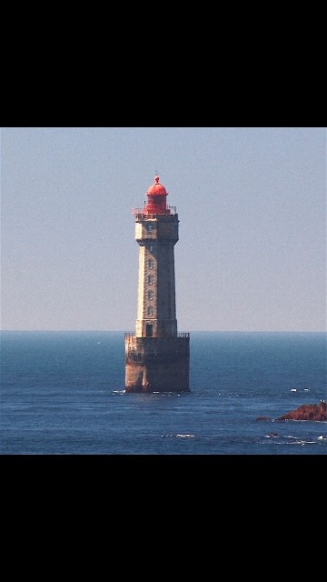 Real Story of the World's Most Dangerous Lighthouse 🌊 | La Jument#lighthouse #shortfeed #viralshort