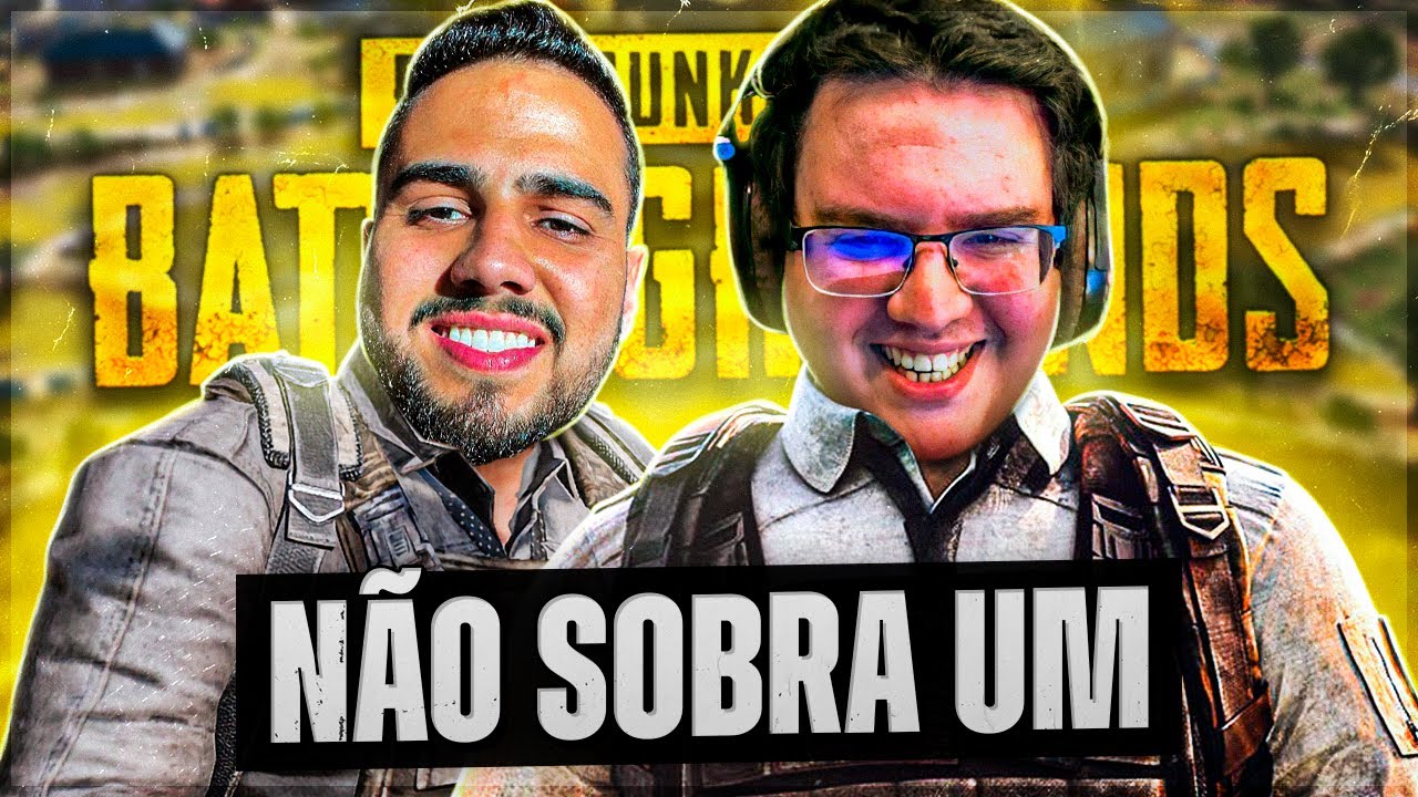 PUBG FICA PEQUENO COM A GENTE JOGANDO 😎