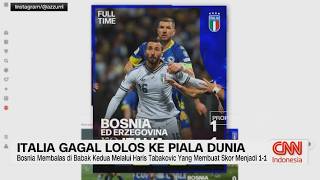 Italia Gagal Lolos ke Piala Dunia