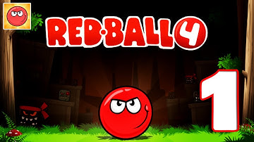 Red Ball 4 - Gameplay Walkthrough Part 1 (iOS, Android)