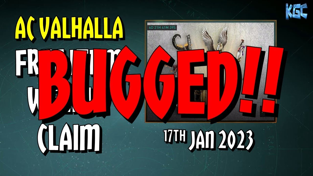 AC Valhalla - Weekly FREE Loot Box BUGGED!!!