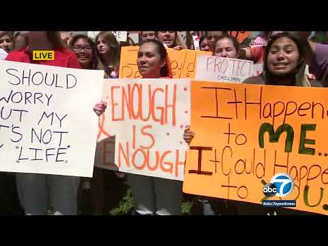 Saugus High School shooting survivor makes emotional plea: 'This can't keep happening to us' | ABC7
