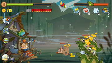 Swamp Attack - Episode 6. Level 8 Gameplay Android walkthrough