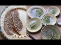 Leaf Plate Making DIY /plaster cement projects