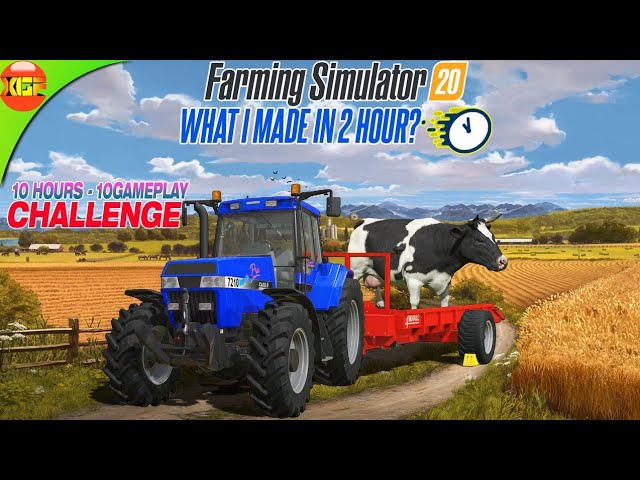 farming simulator 20, jogo de trator, fazenda, tractor farm game 