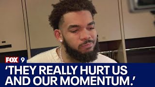 Karl-Anthony Towns Reacts To Game 5 Loss To Nuggets (Raw)