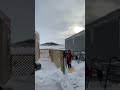 Afte the storm and thats it we have to shovel thats the hard to do