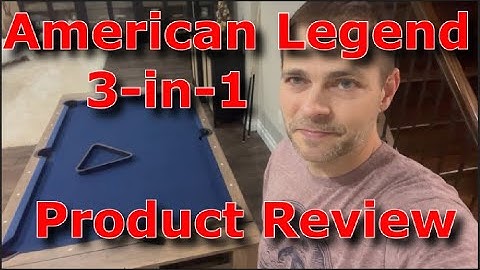 American Legend 3-in-1 Game Table Review