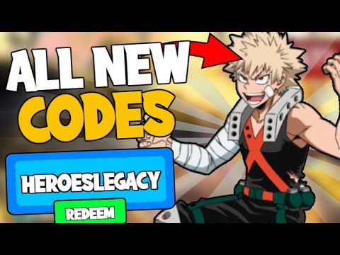 ALL HEROES LEGACY CODES! (December 2021)  ROBLOX Codes *SECRET/WORKING* 