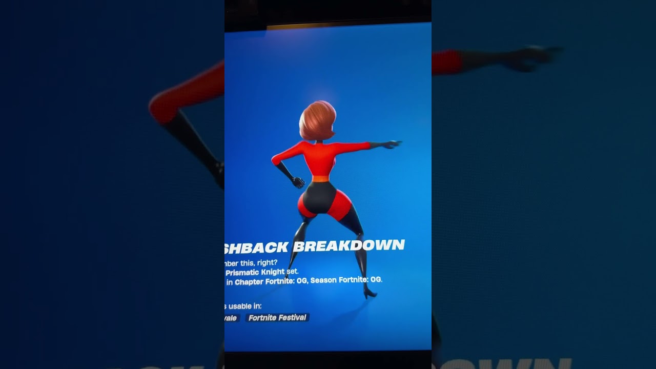 Mrs Incredible in Fortnite!! 