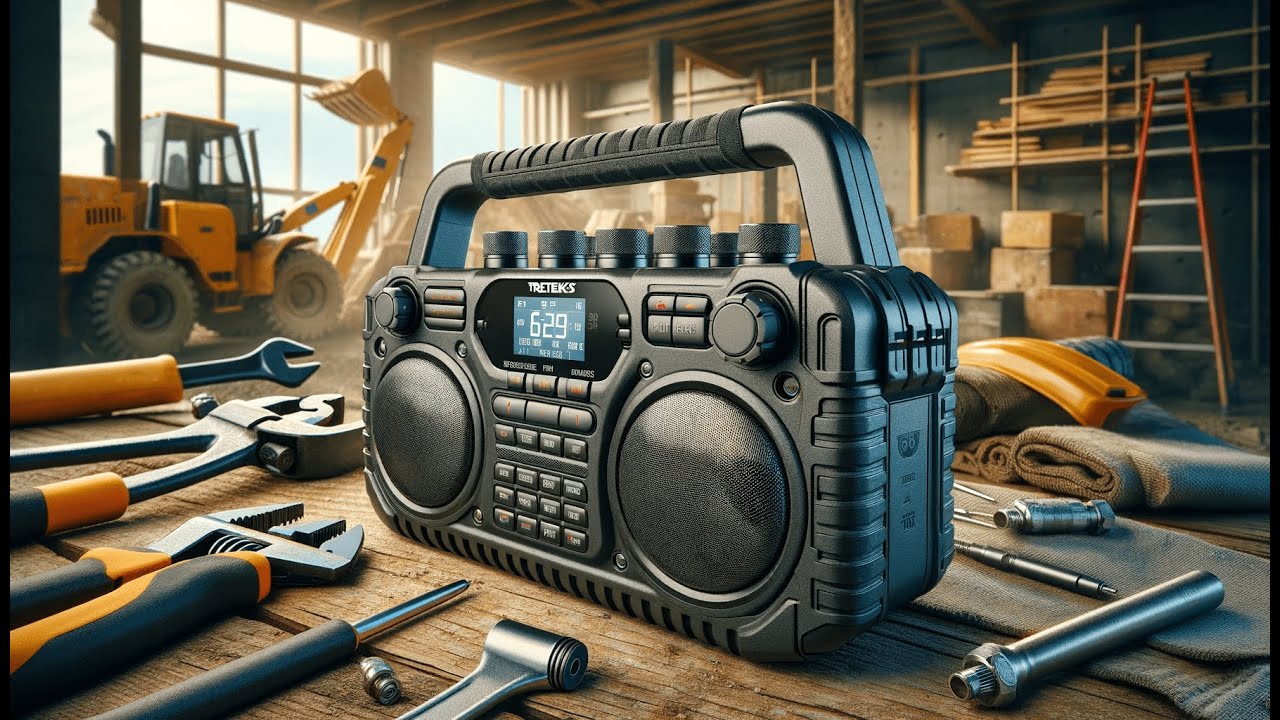 Retekess TR637 Portable Jobsite Radio MP3 Player Bluetooth 5.0 IP54 Waterproof e Retekess TR637 Portable Jobsite Radio MP3 Player Bluetooth 5.0 IP54 Waterproof e