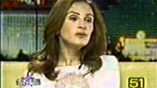 Julia Roberts & George Clooney @ Ocean's Eleven Press Junket (AccessHollywood) - 2001