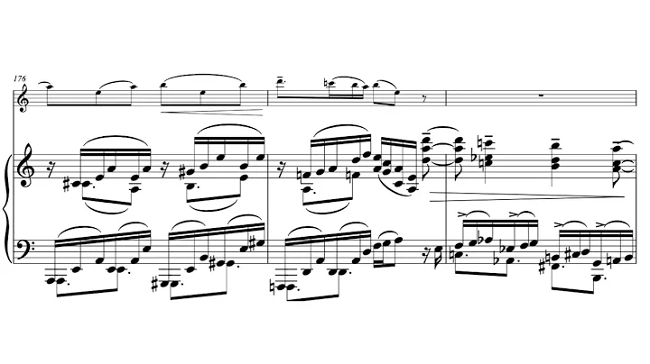 Sonata for Violin and Piano (2008/20)  David L. Post