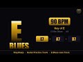 E Blues Metronome Play Along | 90 BPM | 12-Bar Blues | Stay Sharp Guitar