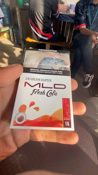 Telah hadir “Djarum super MLD FRESH COLA” 16 btg~ #djarumkudus #rokok