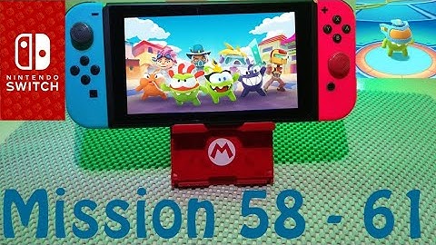Om Nom: Run / Mission 58 - 61 / (Led Helmet - Character) / Nintendo Switch / Handheld Mode /Gameplay