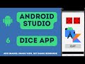 How To Add Images to Android Studio. Lesson 6 // Dice app