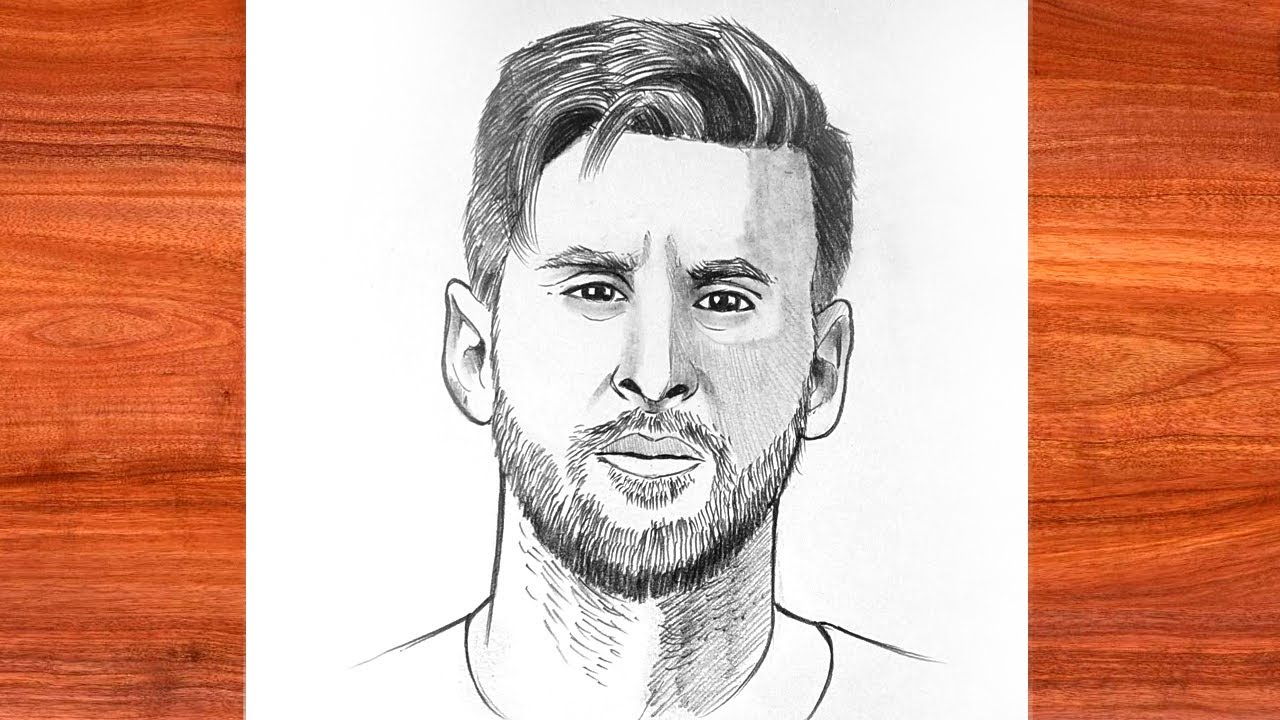 Aggregate more than 134 messi easy drawing super hot