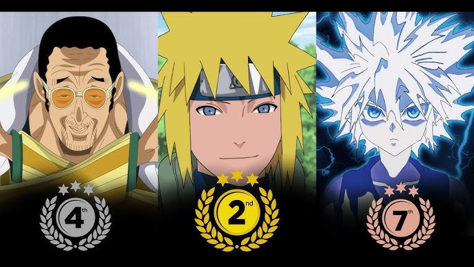 TOP 7 - Shinobis de Naruto