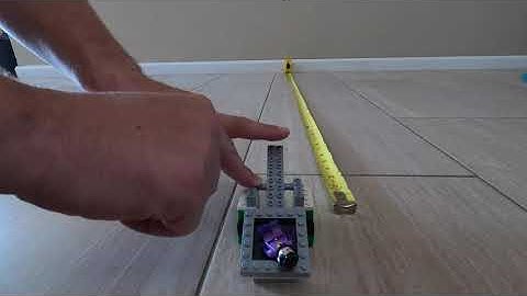 LEGO Catapult Version #2 Testing Example