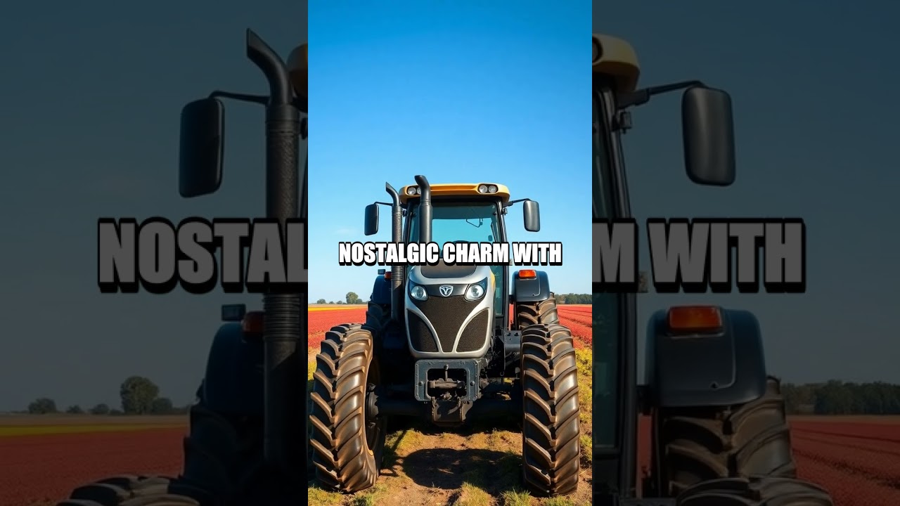 Vintage Tractor to Solar-Powered Amphibious Escape Vehicle