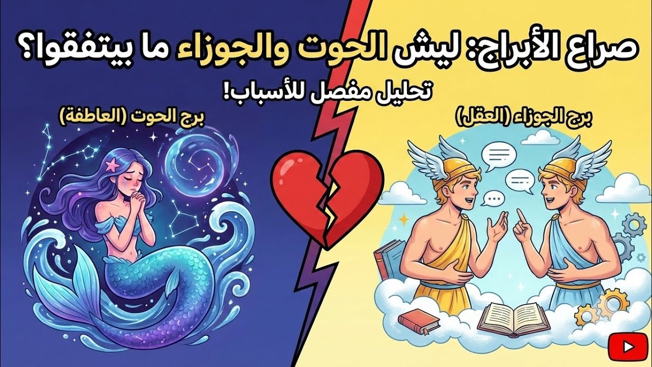 السر وراء فشل علاقة الجوزاء والحوت.. هل الحل مستحيل؟